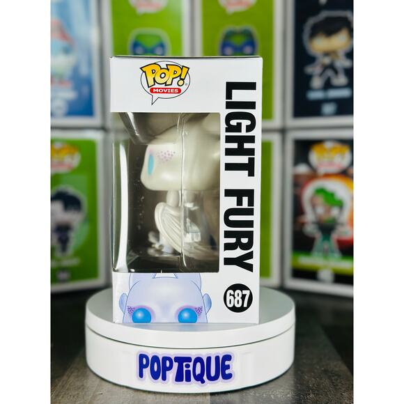 How to Train Your Dragon 3 Light Fury Funko Pop! #687 - Picture 2 of 6